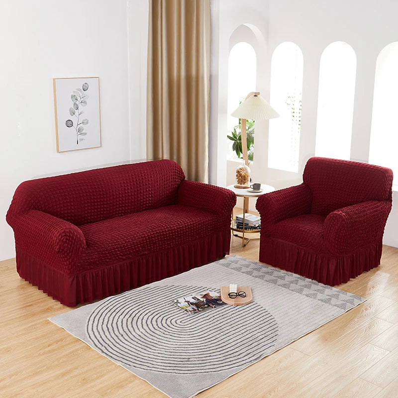Universal Elastic Sofa Cover | All-Season Shield for Your Couch