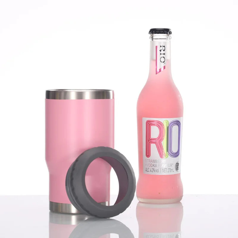 4 in 1 Travel Mug & Can Cooler | Insulated Summer Beverage Holder