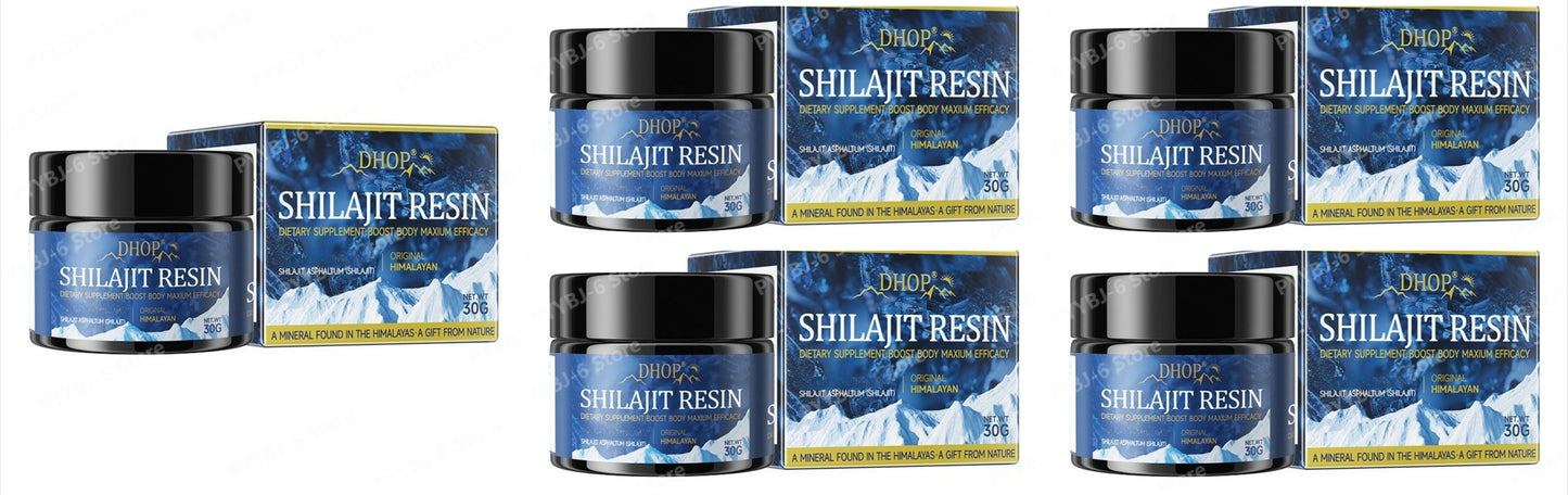 Natural Shilajit Resin Supplement | Daily Energy & Immune Support