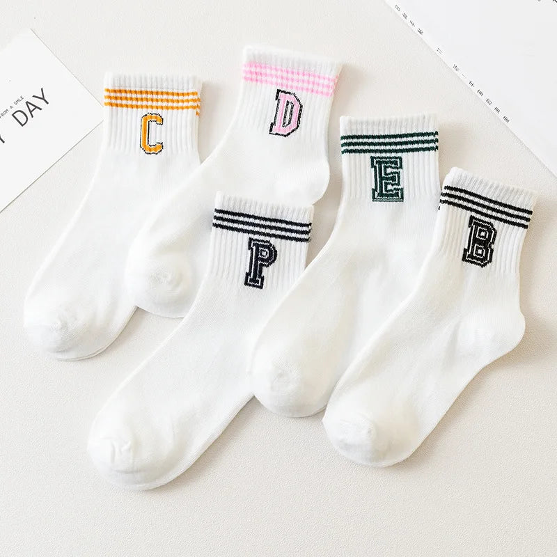 Cute Women Fruit Print Socks Set | Kawaii Casual Accessories