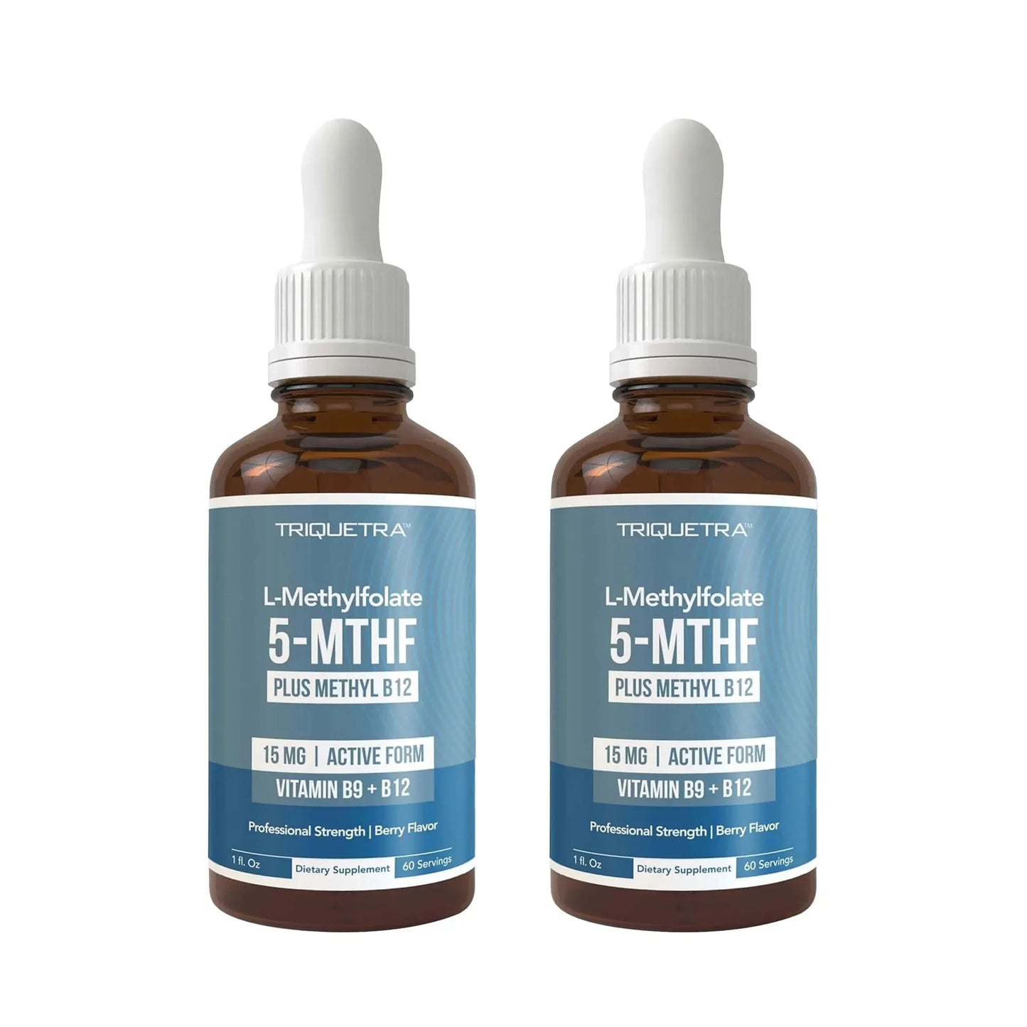 Methyl Folate & Methyl B12 Liquid | Sublingual Vitamin Complex