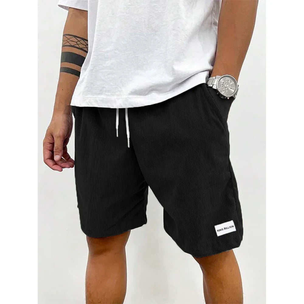 Men's Casual Corduroy Sweatpants | Comfortable Beach Basketball Shorts