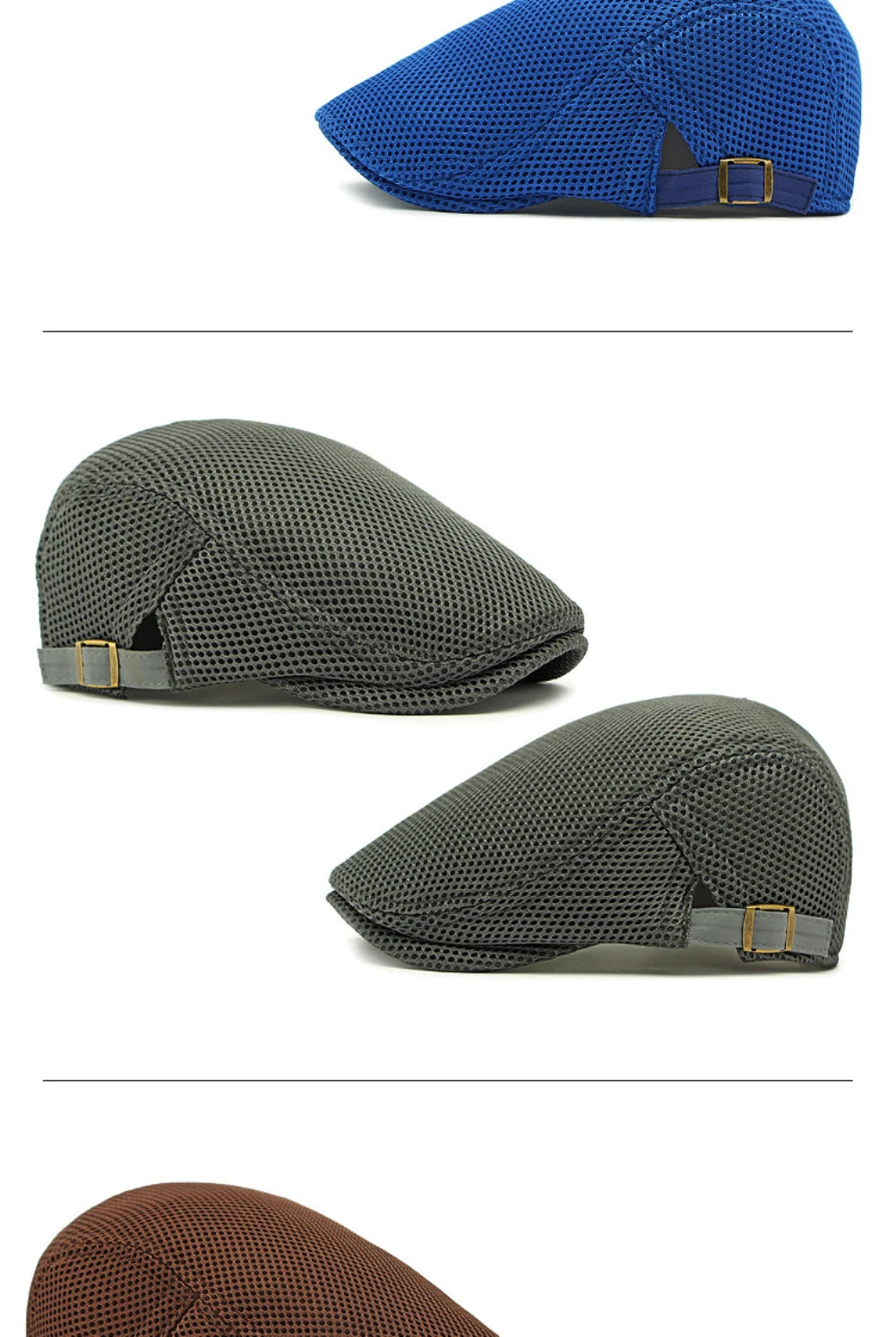 Stylish Unisex Beret Caps | Breathable Sun Hats for Summer