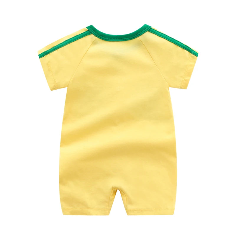 Summer Thin Cotton Jumpsuit for Newborn Boys | Stylish Comfort