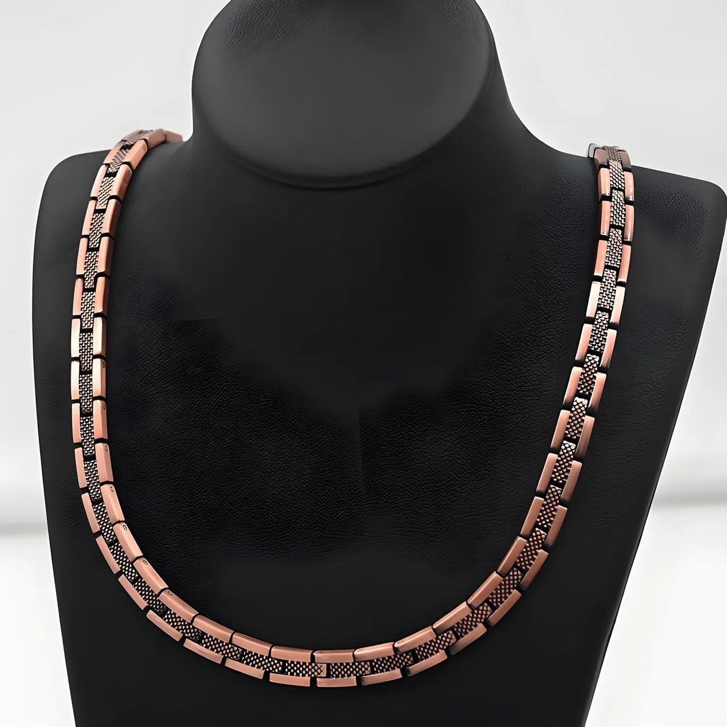 Pure Copper Serpentine Pattern Necklace | Luxury Jewelry Gift