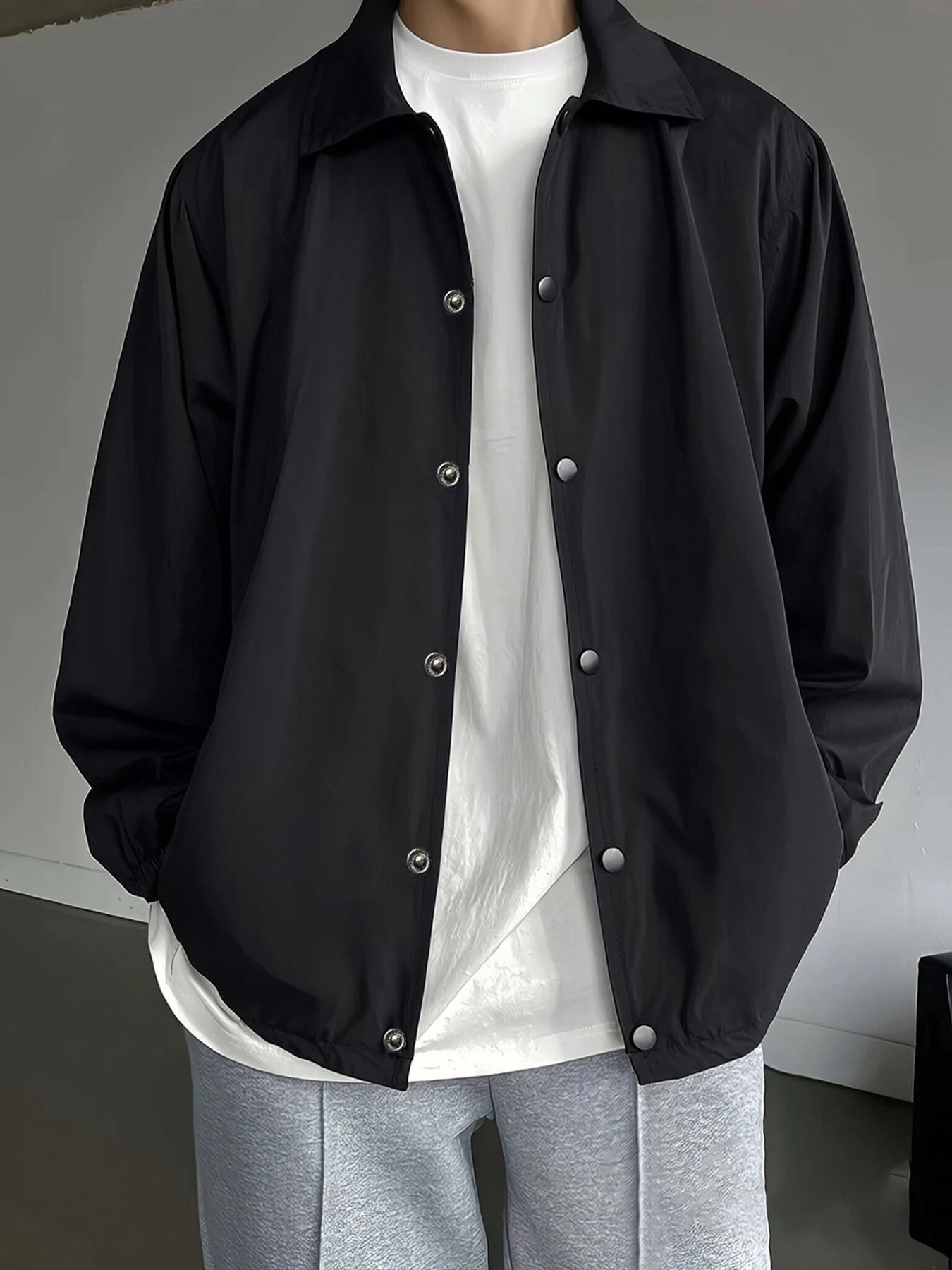 Men's Casual Lapel Jacket | Stylish Spring & Autumn Outerwear