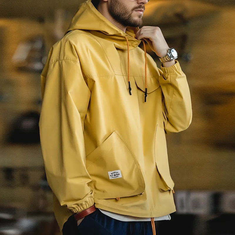 Men's Casual Multi-Pocket Hooded Jackets | Stylish Spring & Fall Wear