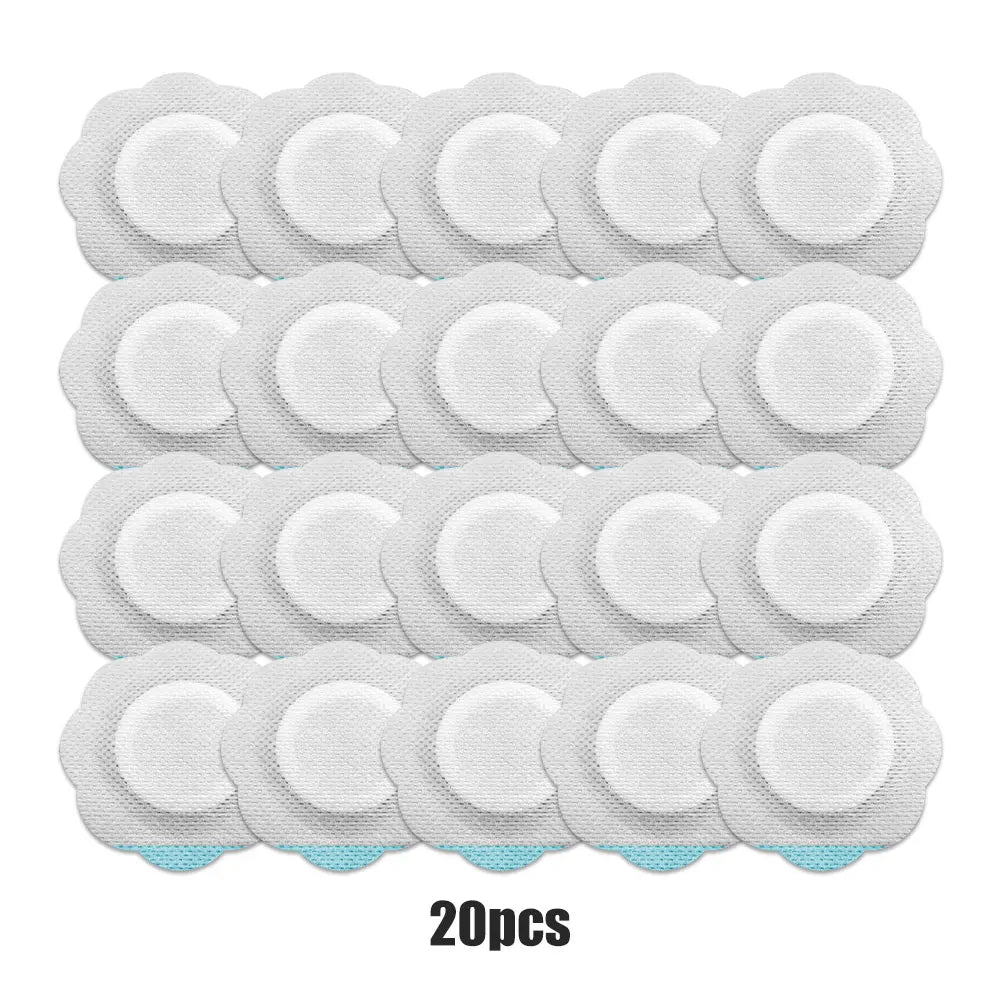 10-50PCS Castor Oil Belly Button Patches | Organic Cotton Self-Adhesive