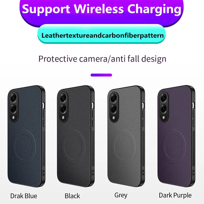 Funda de lujo magnética y antigolpes para teléfono | Protección elegante