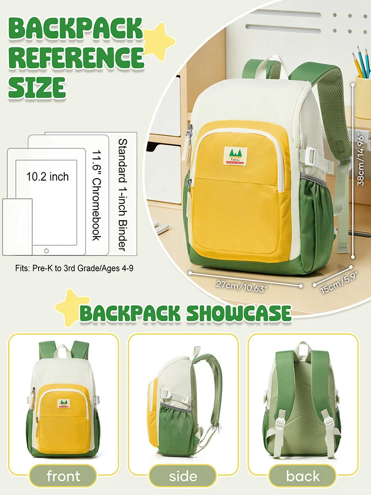 Boy School Bags kid Backpack, Primary School Backpacks for Children 3-10 Years, Travel Backpack for Kindergarten Primary Travel