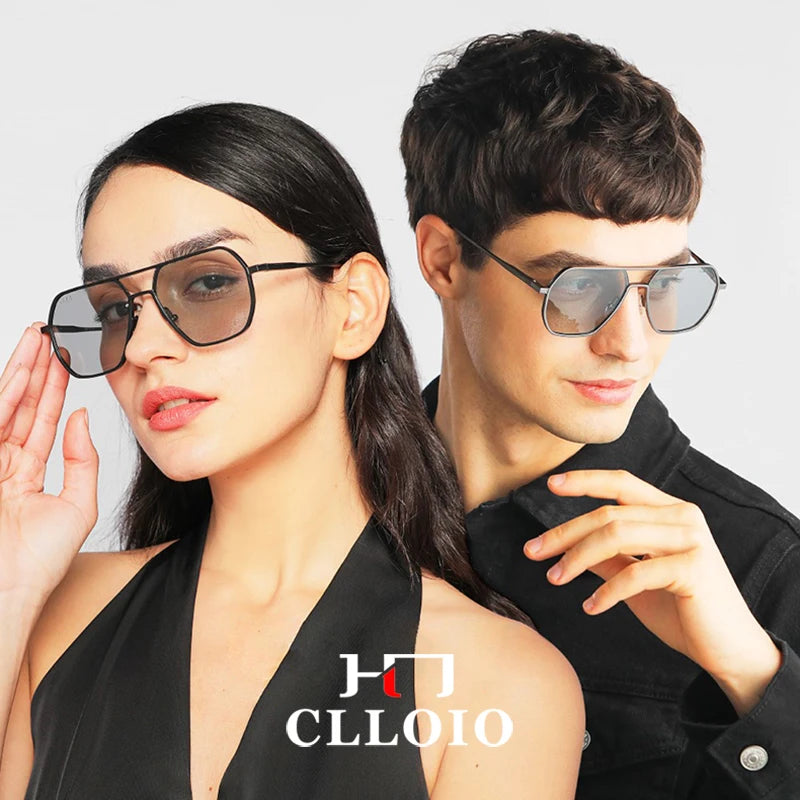 Fashionable Photochromic Polarized Sunglasses for Men & Women