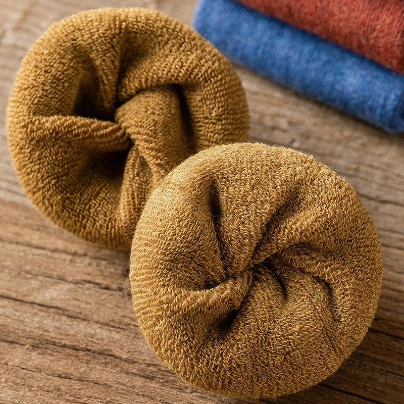 Men's Thick Thermal Ankle Crew Socks | Cozy Winter Essentials