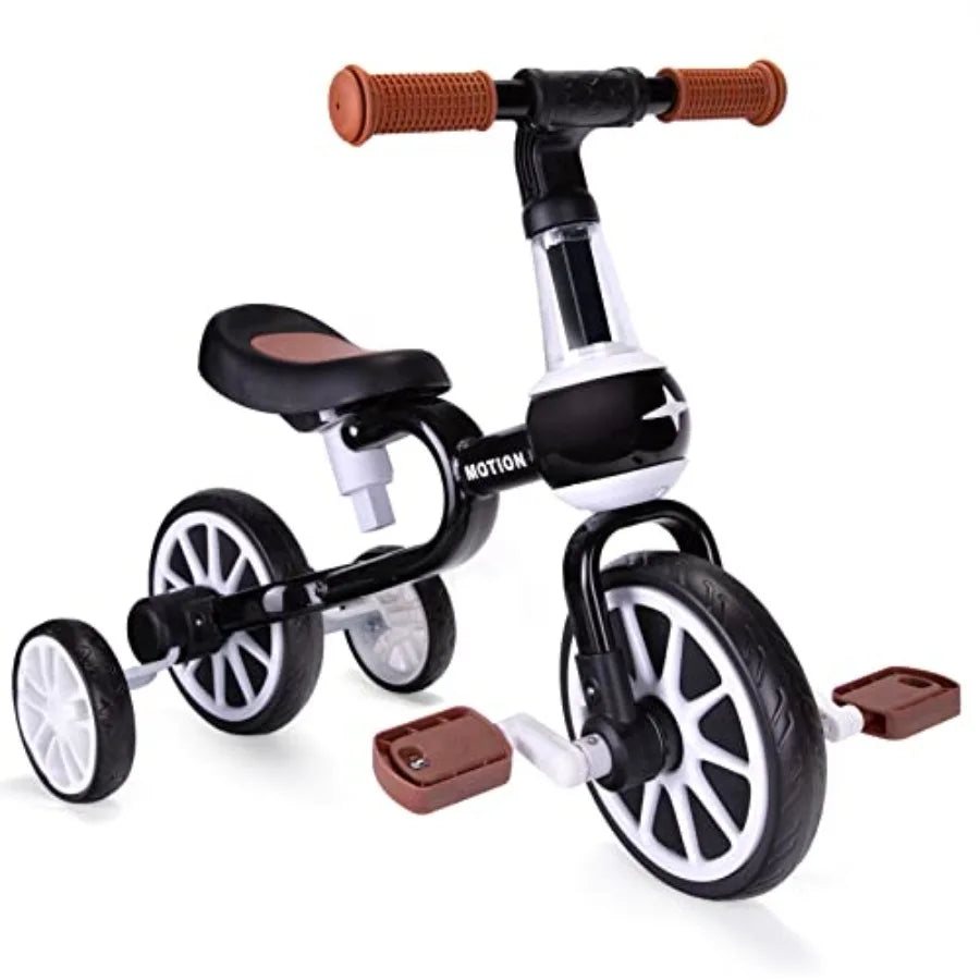 Adjustable Pink 3 in 1 Toddler Tricycle | Fun & Safe Ride for Kids