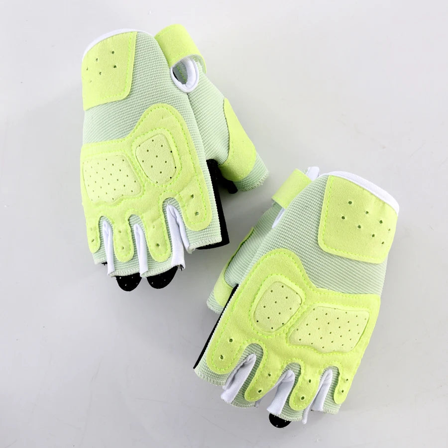 Breathable Half-Finger Cycling Gloves | Summer Sports Comfort