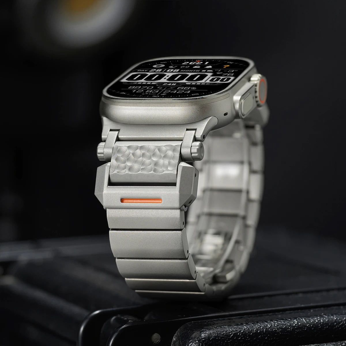 Luxury Men's Titanium Bracelet | Elegant Link Band for Style