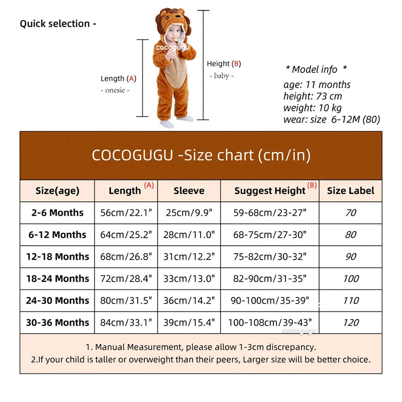 Cute Flannel Baby Romper | Cozy Hooded Pajama for Newborns