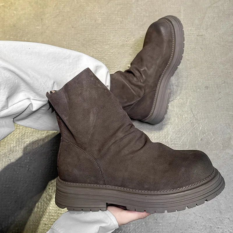 Women's Roman Style Ankle Boots | Stylish Winter Snow Boots