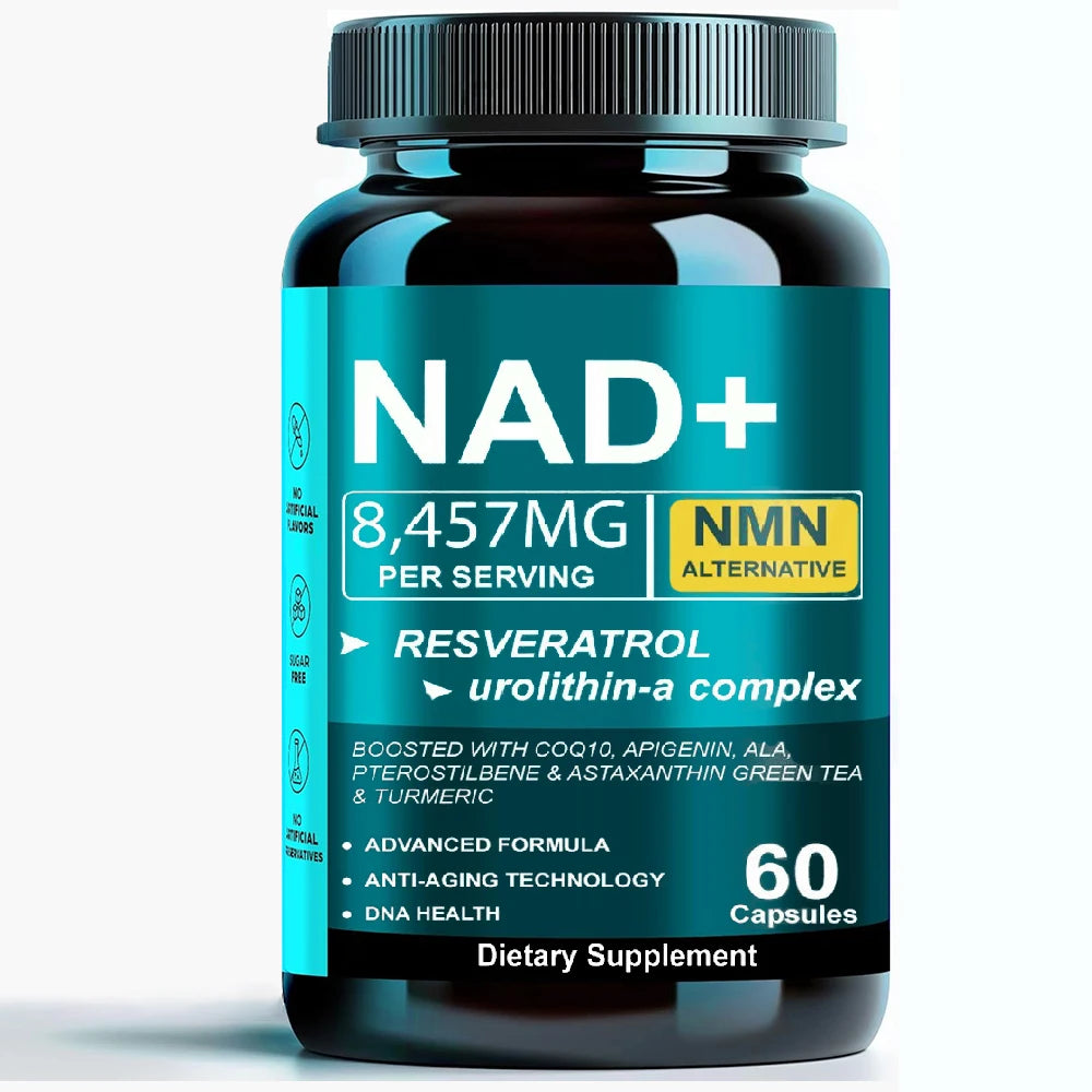 Liposomal NAD+ Supplement for Energy, Focus & Anti-Aging Support