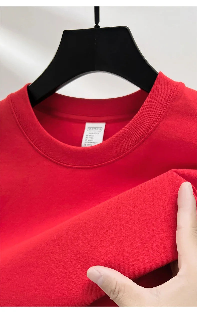 Men's Breathable Cotton Summer T-Shirt | Fashionable Short Sleeve Top