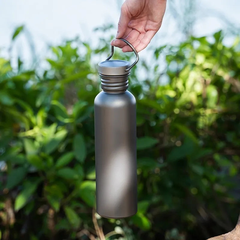 Outdoor Titanium Water Bottle | Lightweight Cycling Hydration Solutions