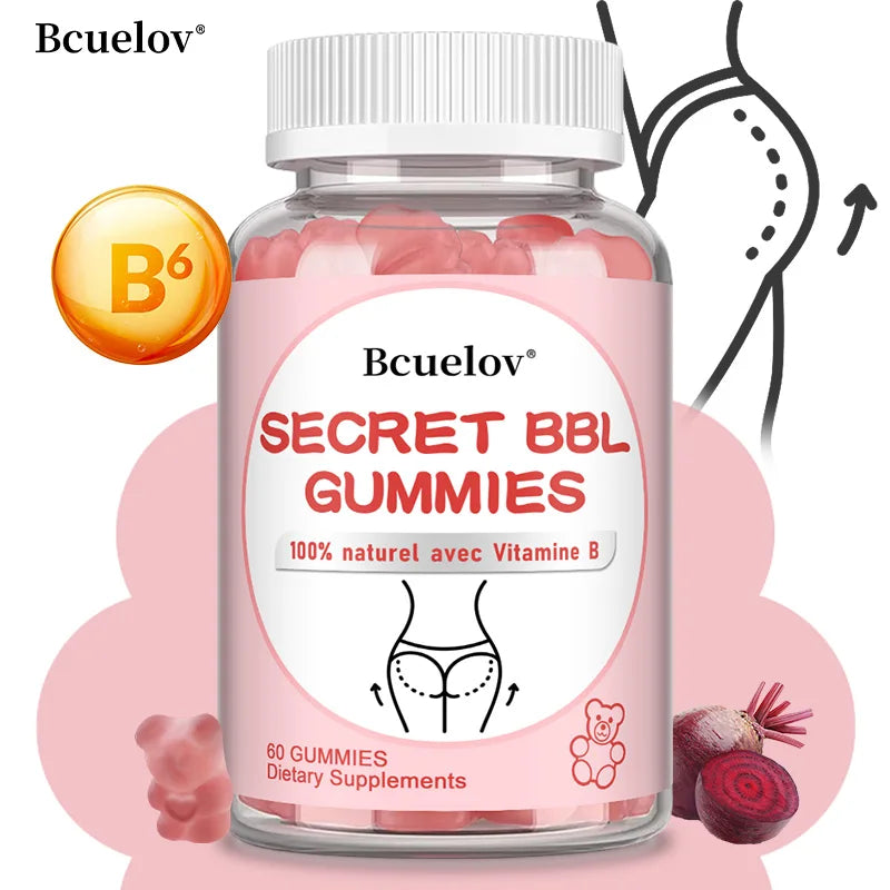 BBL Gummies for Firming and Lifting | Natural Vitamin B Boost