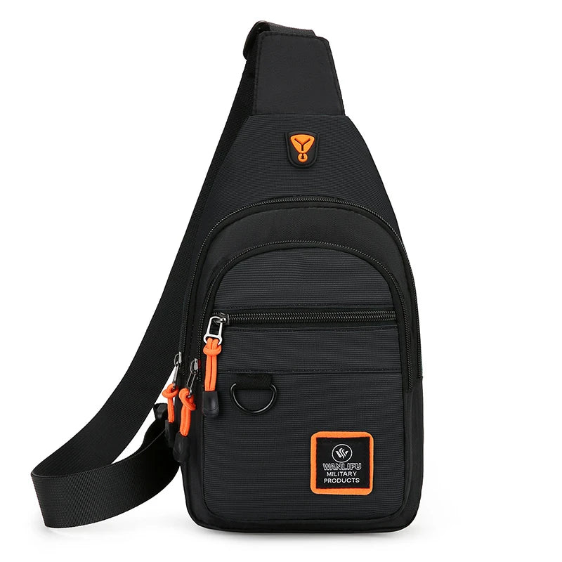 Men's Casual Sling Bag | Versatile Outdoor Chest Crossbody Pouch