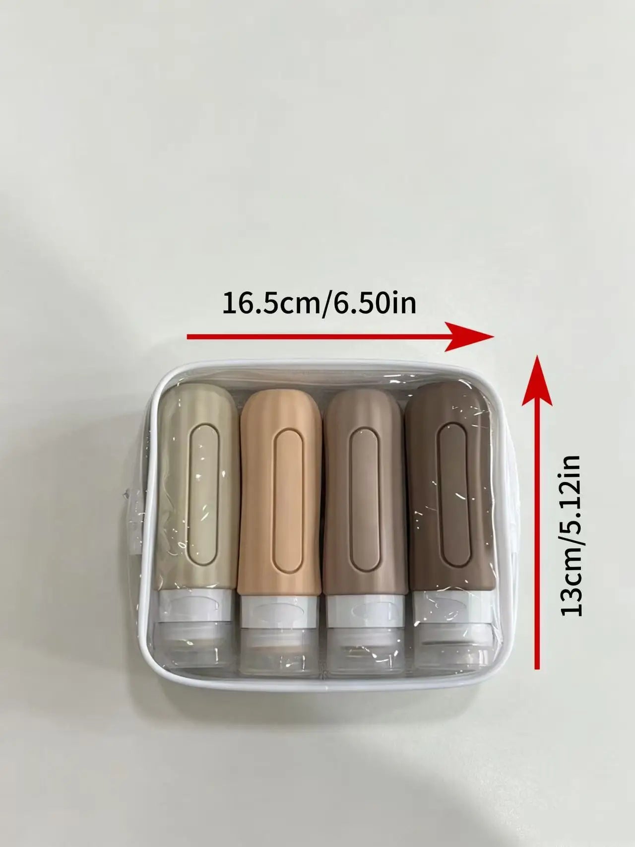 Elegant Pastel Silicone Travel Bottles | Leakproof Toiletry Containers