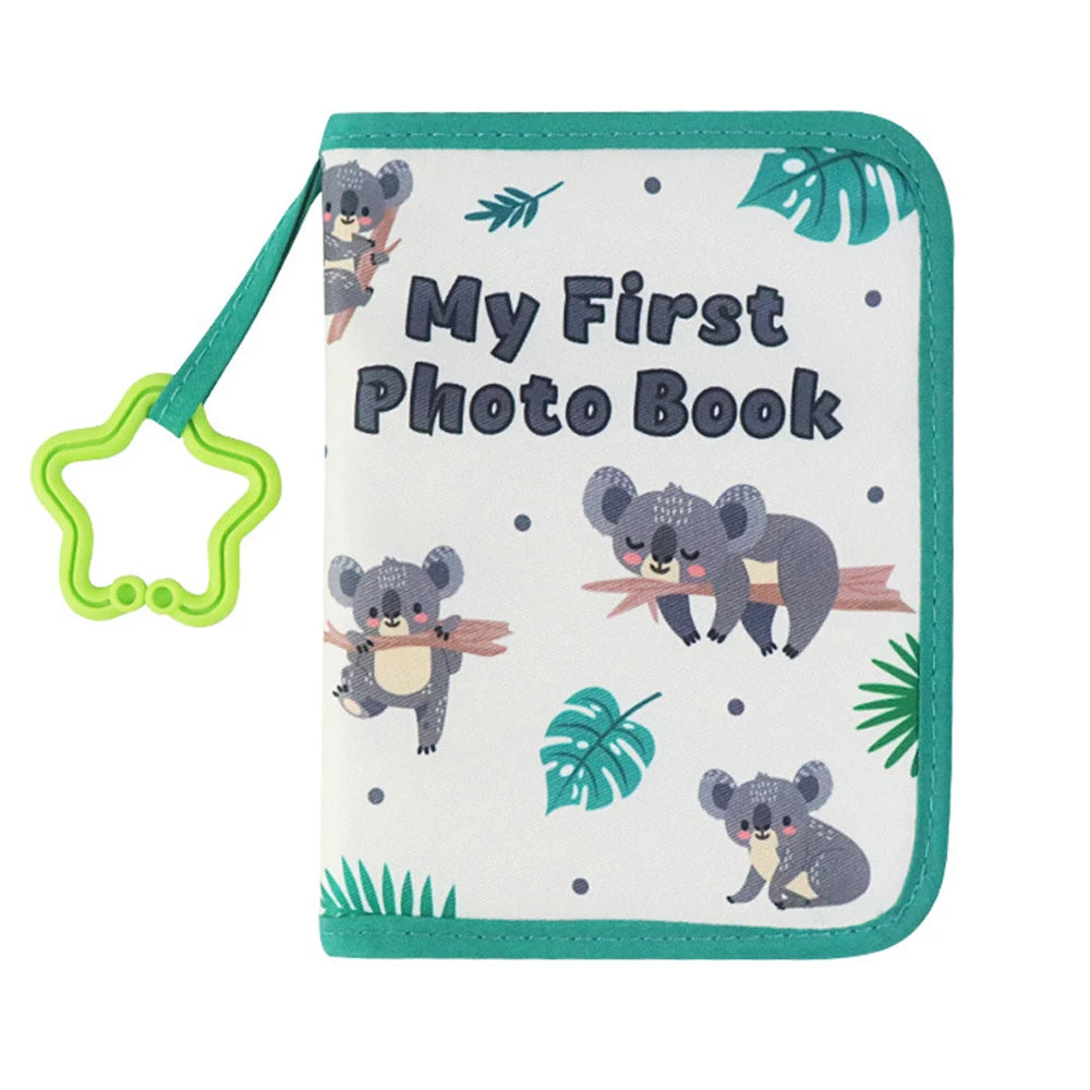 Baby Photo Album for First Year Memories | Giraffe Growth Book