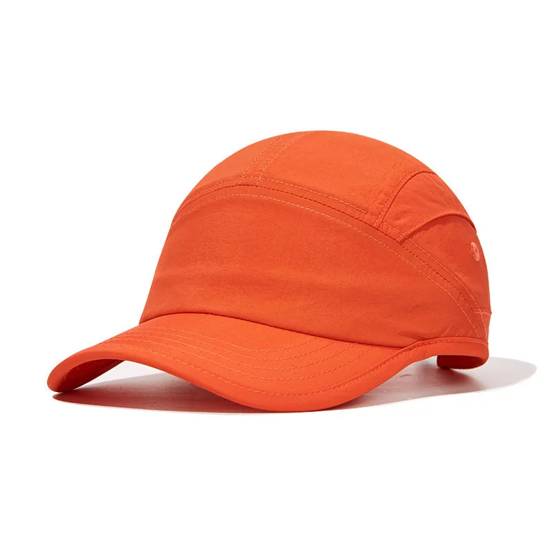 Breathable Waterproof 5 Panel Cap | Quick Dry Adjustable Sun Hat