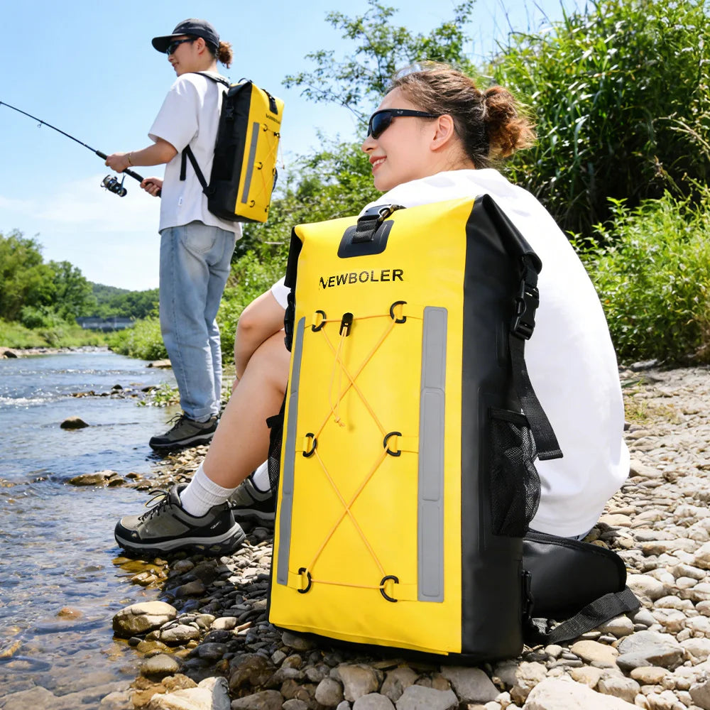 Waterproof Kayak Dry Bag | Large Swimming Backpack for Adventure