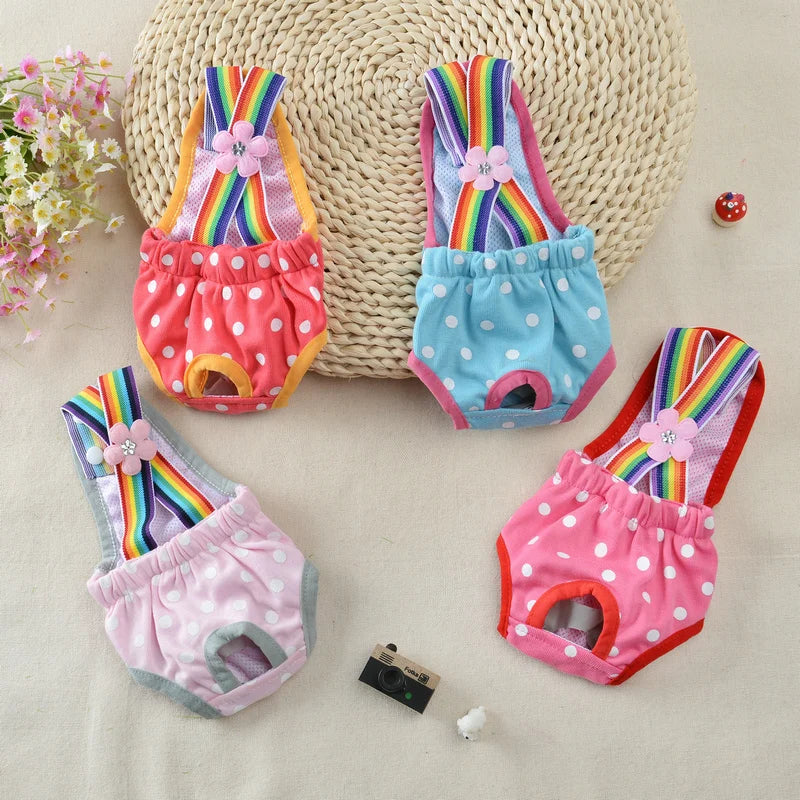 Denim Dog Shorts for Small & Medium Dogs | Stylish Pet Underwear