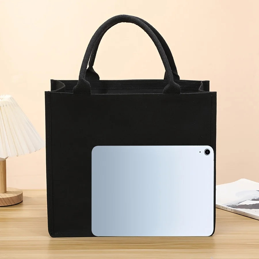 Thick and Sturdy Waterproof Canvas Tote Bag | Versatile Gift Bag