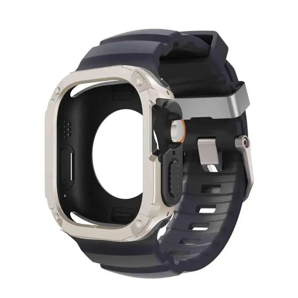 Waterproof Silicone Strap and Case for Smartwatches | Durable & Stylish