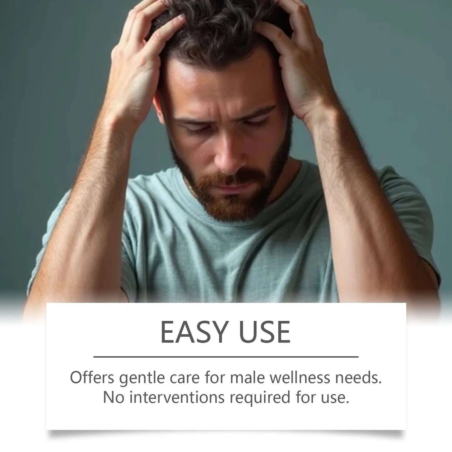 Men's Daily Skin Care Patch | Gentle Nourishing Formula for All Skin Types