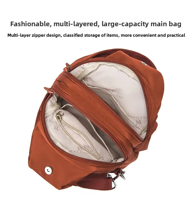 Large-Capacity Crossbody Chest Bag | Versatile Portable Backpack