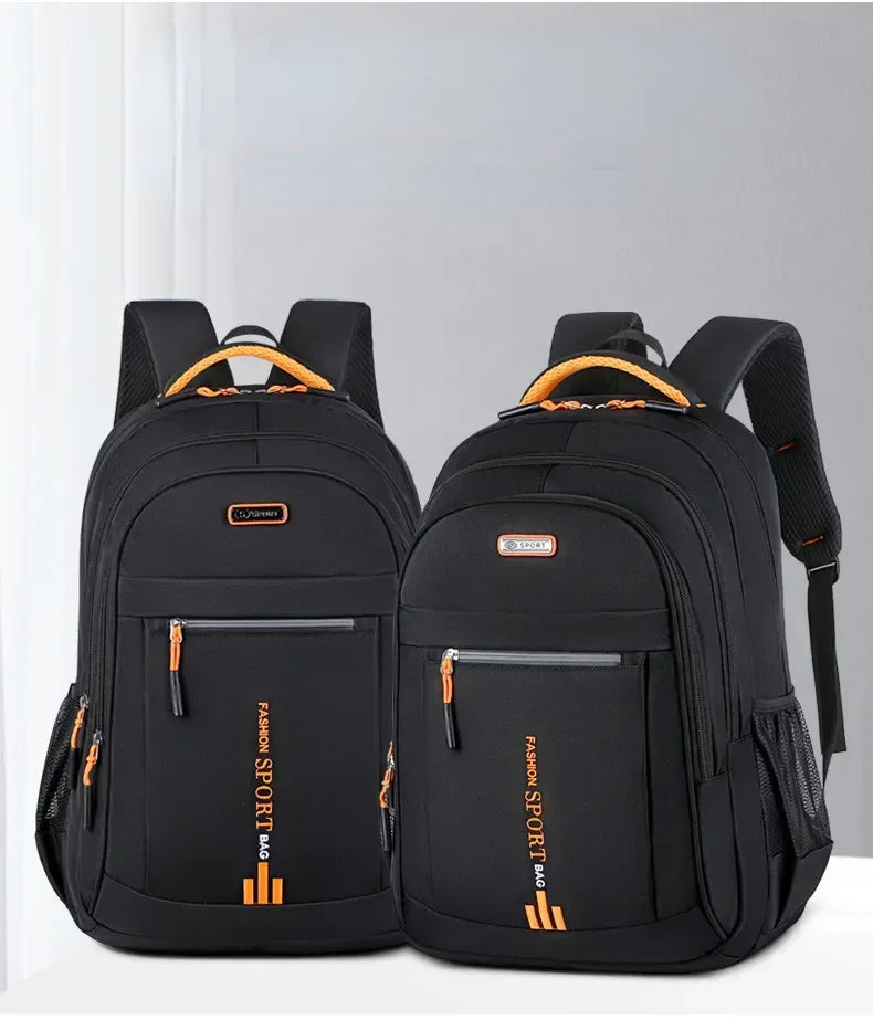 Men's Oxford Waterproof Backpack | Stylish School & Travel Bag