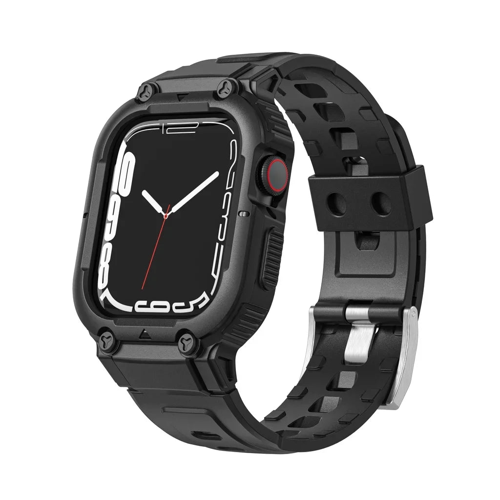 Silicone Strap for All Apple Watch Models | Protective & Stylish