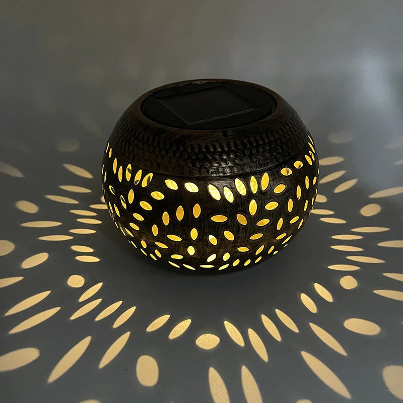 Solar Lantern Outdoor Decor | Elegant Pathway Lighting for Gardens