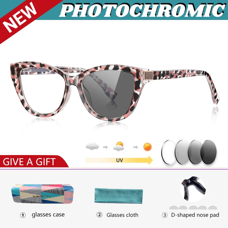 Stylish Cat's Eye Women's Anti-Blue Light Reading Glasses