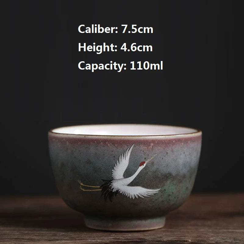 Elegant Japanese Style Ceramic Coffee Cup | Eco-Friendly Drinkware