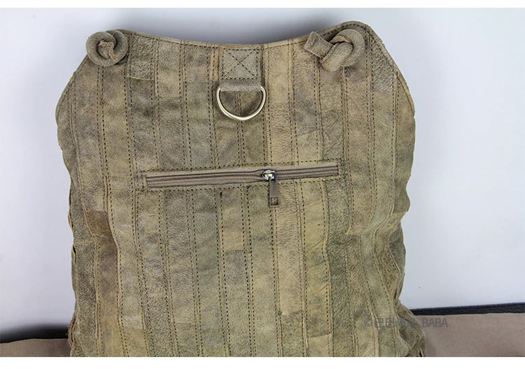 Multifunctional Leather Backpack for Women | Large Capacity Travel Bag