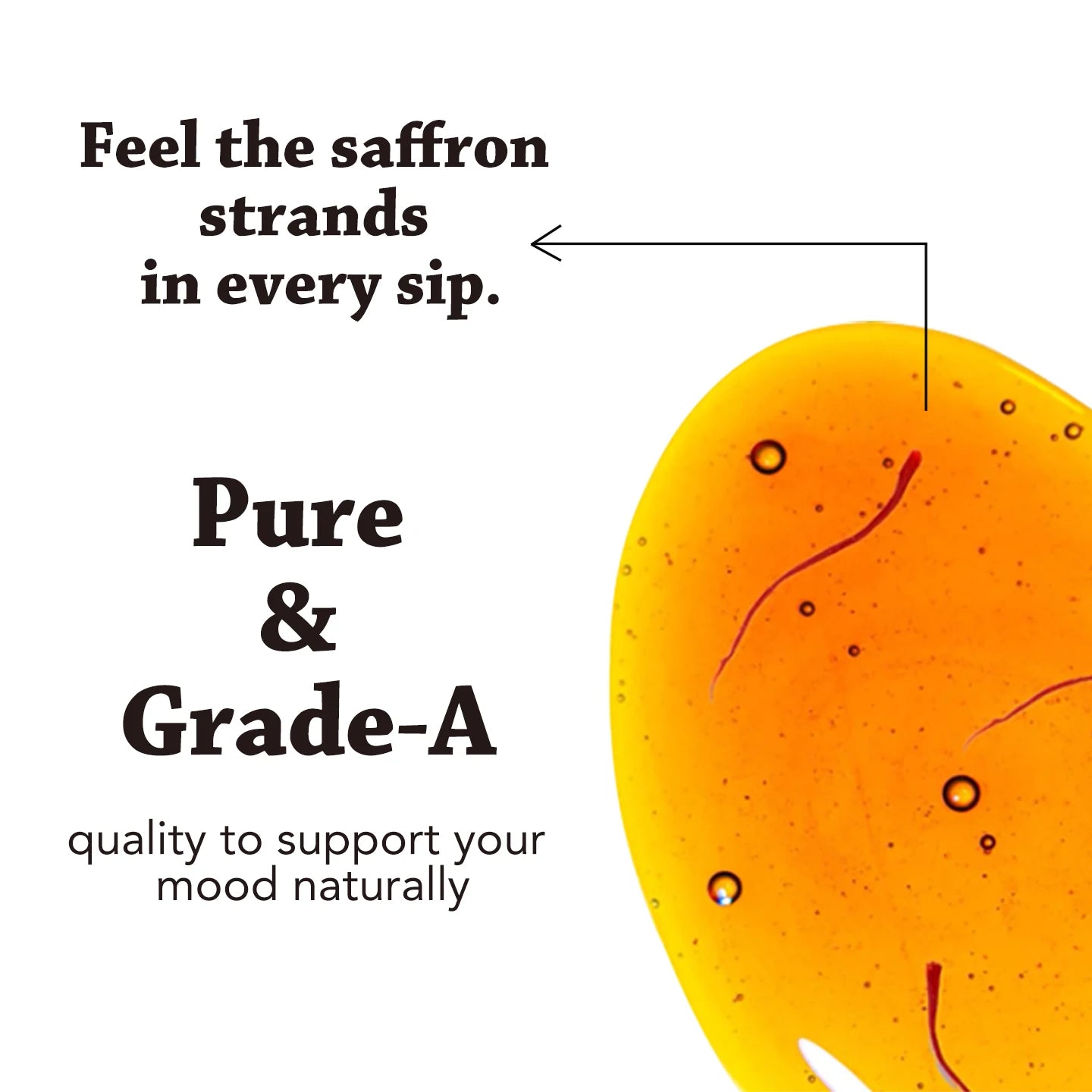 Shilajit Honey Sticks with Saffron for Energy & Mood Balance