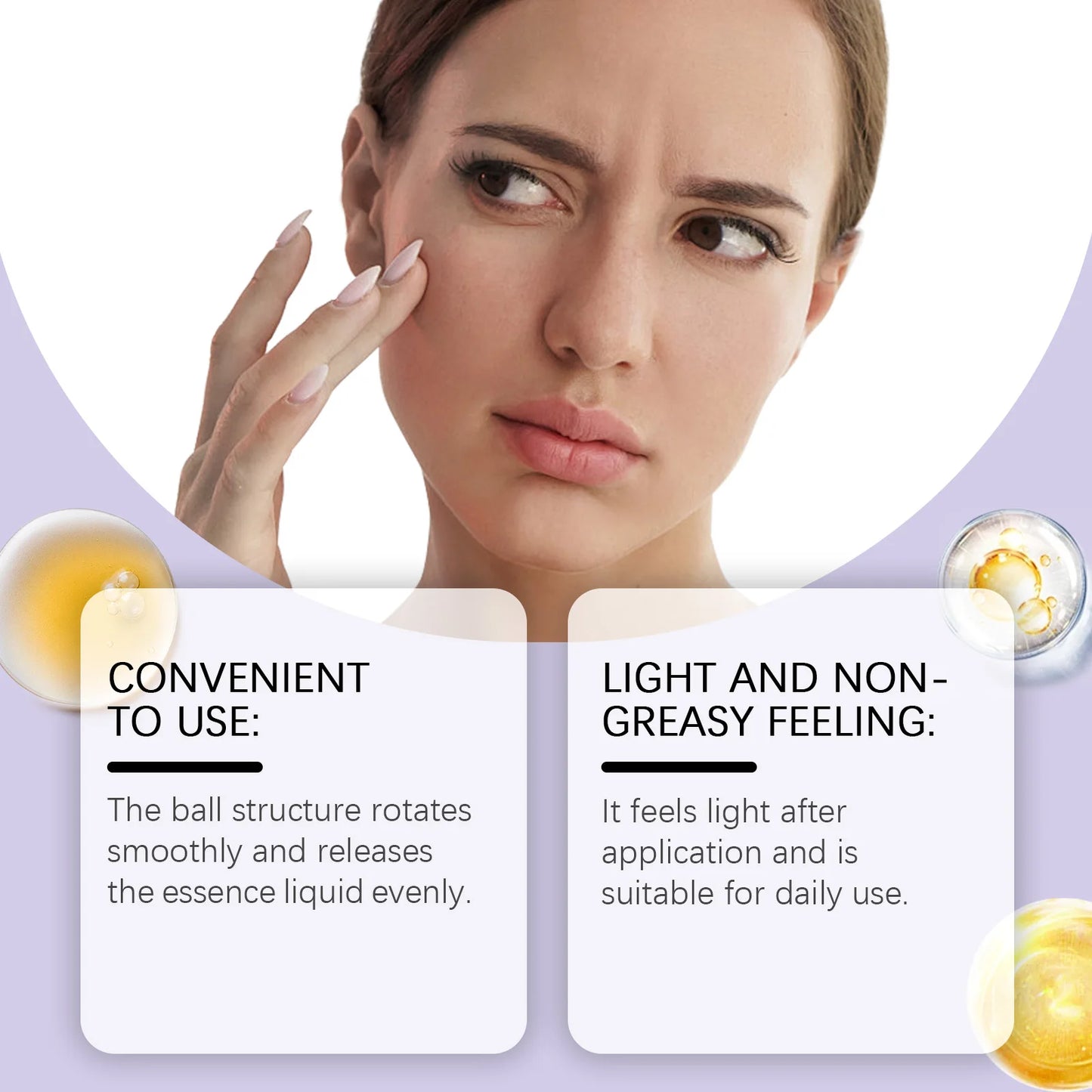 Hydrating Facial Roller Serum | Tighten, Moisturize, Refine Your Skin
