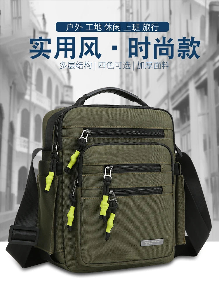 Bandolera de viaje multifuncional para hombre | Elegante y duradera