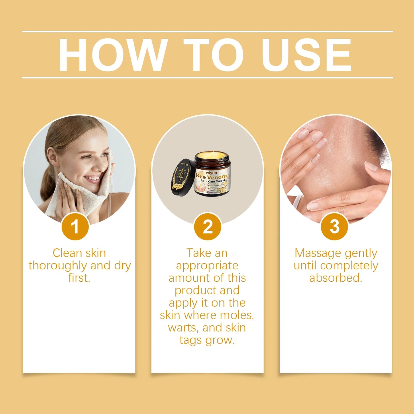 Gentle Cleansing Body Cream | Bee Venom Moisturizing Formula