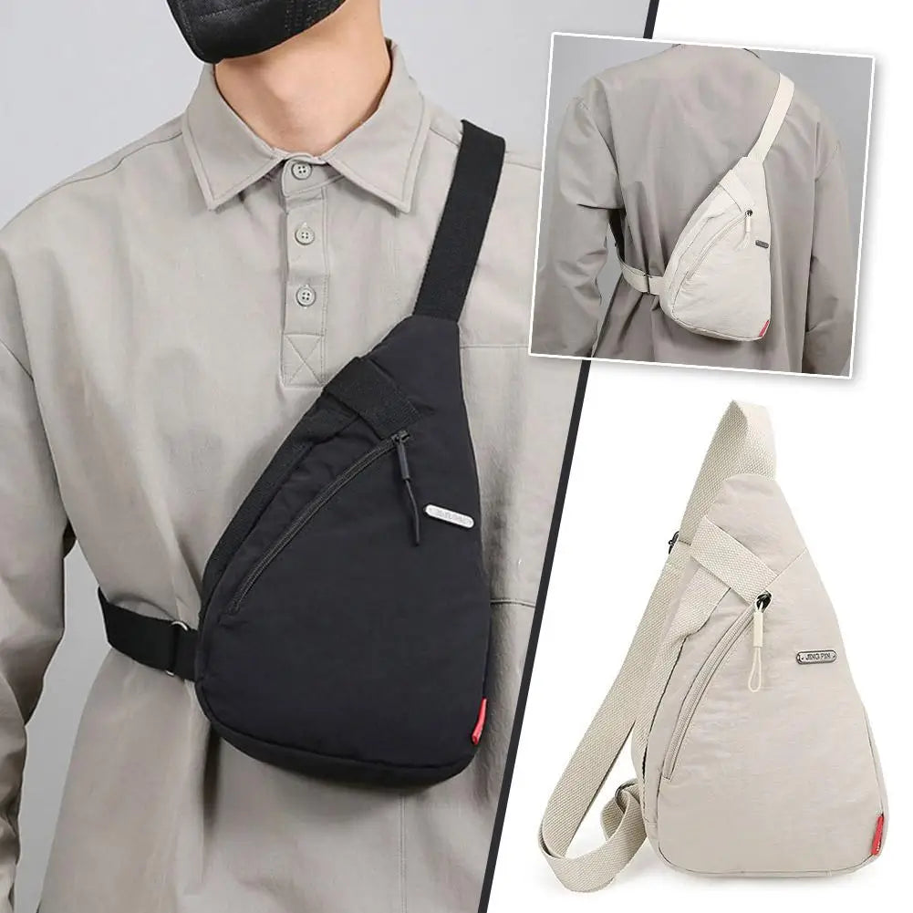 Chest Bag For Men Women Large Capacity Single Shoulder Bag Sport Cycling Phone Crossbody Bag Unisex Chest Bag Travel Hiking