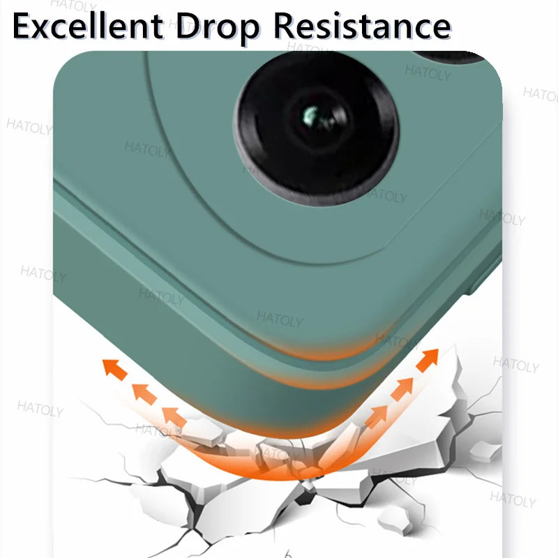 Shockproof Liquid Silicone Phone Case | Honor 400 Protection Cover