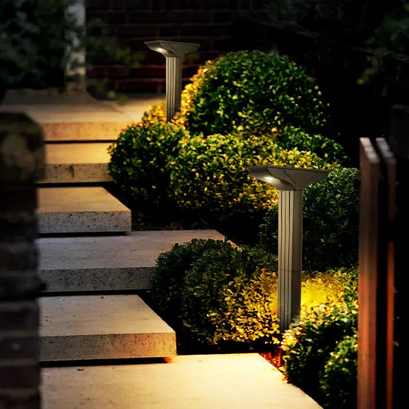 Solar-Powered Ground Light | Energy-Efficient Outdoor Decor