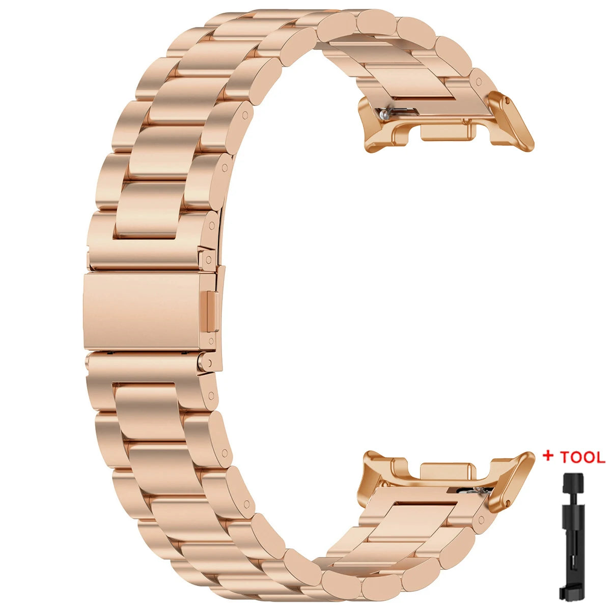 Premium Stainless Steel Watch Strap for Versatile Styles