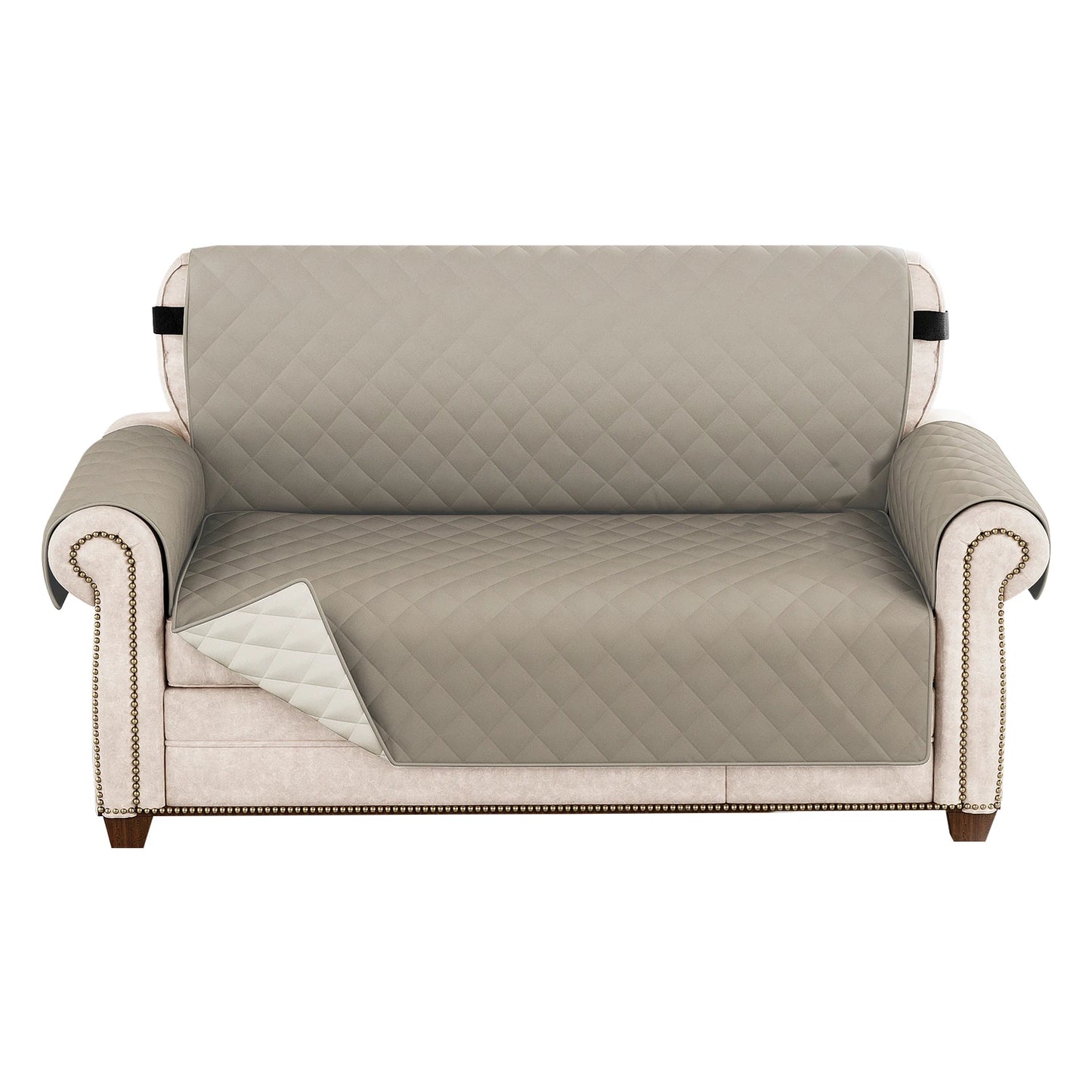 Waterproof Pet-Friendly Sofa Cover | Modern Diamond Pattern Slipcover